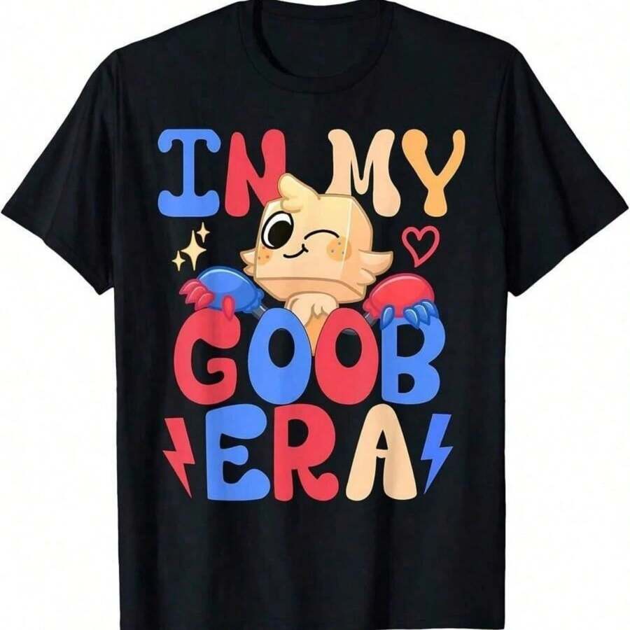 DandyS World Characters Kids In My GOOB Era DandyS World-Shirtsummer - màu đen - Xem 1