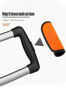 Personalized Heart-Shaped Luggage Cover And Handle Wrap - Customizable With Floral Patterns, Names And Text, Universal Size 18-32 Inch Luggage Protector, Travel Suitcase Cover, Bag Wrap - Multicolor - View 5