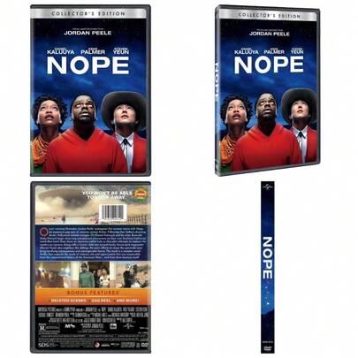 Nope DVD Movie By  Peele On DVD Film