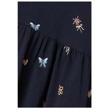 Name It Dress 13226057-BOWANDHE For Baby In Color Blue - الأزرق - مشاهدة 3