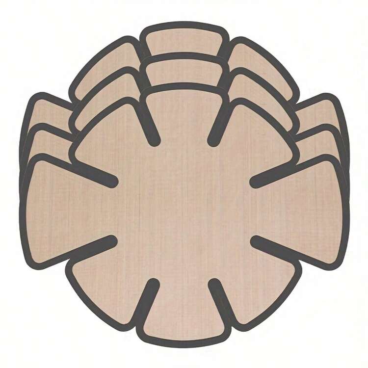 Petal-Shaped Silicone Baking Mat, Reusable Non-Stick Baking Tray, Heat-Resistant, Suitable For Cookies, Cakes, Macarons. Bottom Grid Design For Easy Cleaning, Even Heat Conduction, Cake Decorating, Cookie Making, Non-Stick Surface, Silicone, Heat-Resistant Pad, Baking Paper Liner, Choice For Home Bakers And Cooking Enthusiasts - Multicolor - View 12