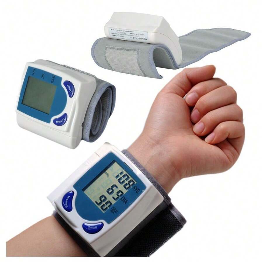 OISE ART STORE Sfigmomanometro Misuratore Di Pressione Da Polso Automatico Digitale Lcd Ck101 - - Multicolore - Visualizzare 1