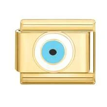 1件套模块化串珠手链，配有花朵、爱心、樱桃、足球吊坠，DIY油滴设计，不锈钢材质，适合作为派对/节日礼物送给朋友/情侣，吊坠造型时尚 - M287229 - 查看 22