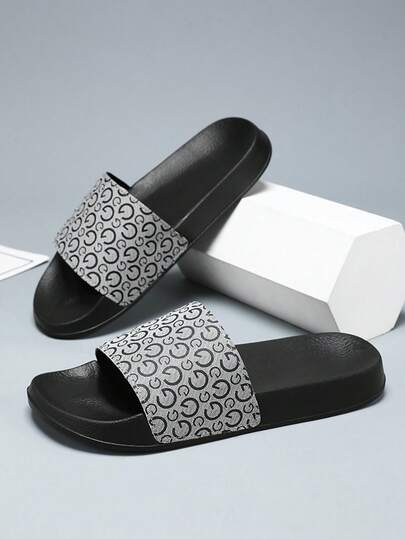 四季室内拖鞋、户外运动拖鞋、拖鞋、套脚拖鞋、不对称图案鞋面、妇女节、旅行必备、婚礼回礼、Y2K、卧室、女士汽车配件、厨房装饰