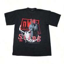 Vintage Sting L T-Shirt WWE WCW Wrestling 1990s NWO Red Face - màu đen - Xem 1