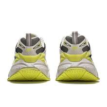 Zapatos casuales retro Y2K con suela gruesa Li-Ning STARLIT L2K para hombres, material de malla y ante, AGLW005 - ceniza de cocina - Ver 5