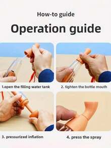 可重复灌装喷雾瓶，手持喷雾器，可重复使用的化妆喷雾，便携式设计，适用于护发、护肤、DIY 溶液、植物喷雾和清洁。非常适合旅行、健身房、沙龙、家庭、办公室使用。生日礼物、母亲节礼物、派对礼品、结婚礼物、伴娘礼物。 - 彩色 - 查看 5