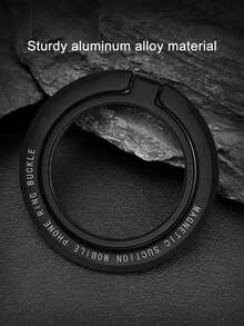 Soporte de anillo magnético de metal de aleación, agarre de dedo desmontable compatible con MagSafe, soporte horizontal y vertical de 1 segundo compatible con iPhone y la mayoría de los teléfonos inteligentes, regalo del Día de San Valentín - Multicolor - Ver 6