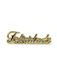 Decorative Porcelain Ornament With Word Design For Interior Decoration - Happiness - View 3