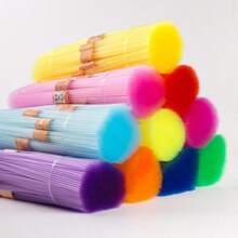 发光许愿瓶 - 可折叠塑料星星吸管和幸运星折纸套装 - 彩色 - 查看 10