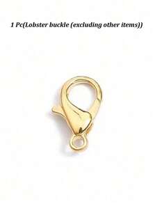 A-Z字母钥匙扣 - 优雅金色金属字母钥匙圈，配有龙虾扣，锌合金材质，经久耐用，适合度假、约会、海滩、购物、通勤和学习，是钱包、背包和车钥匙的理想之选 - 生日礼物和钥匙配件 | 时尚钥匙扣 | 金属钥匙扣，春夏最佳搭配 - 金色 - 查看 36