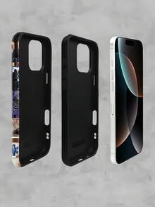 Selected Emergency And Medical Themed Collage Printed All Inclusive Mixed Color Phone Case Suitable For IPhone17PRO MAX/17 AIR/15ProMax/16PROMAX/GalaxyS22/S23/S24/S23 Plus/S24 Ultra/S25/A15/A33/A23  A Must-Have For Daily Commuting - Anti Fading, Immaculate, Holy Mother's Day, Independence Day Gift, Valentine's Day, Birthday Gift For Family And Friends. - White - View 4