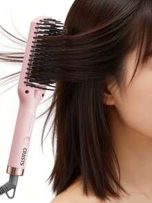 CRASTS Straightening Comb, Multi-Function Hair Styling Tool, Household Hair Straightener, Frizz-Free Straight Hair, Suitable For Dorm Use - Pink - View 7