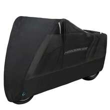 Waterproof Motorcycle Cover, Riding Raincoat, Motorcycle Outdoor Rain Cover, Suitable For Scooters, Bicycles, UV Protection And Dust Proof Cover, M-4XL - Black - View 14