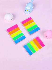 1000 miếng - Nhãn dán tự dính, Giấy ghi chú dính, Độ trong suốt cao (4.5cm * 1.2cm) Nhãn đánh dấu trang đa năng dành cho giáo viên, học sinh và văn phòng! (Nhiều màu), Nhãn đánh dấu trang tự dính, Giấy ghi nhớ, Chuẩn bị cho năm học mới - Nhiều màu - Xem 6
