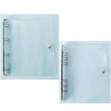 PVC Loose Leaf Binder A5/A6/A4 Transparent Notebook Cover - Clear - View 22