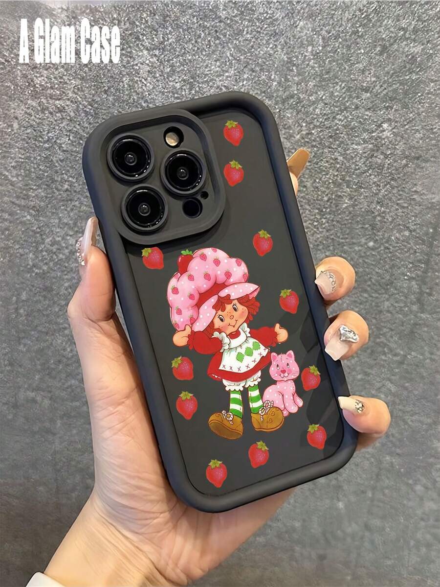 A The Pink Phone Case Features A Cross Pattern. It Is Compatible With Galaxy Models Including Compatible For Galaxy S25, S24, S23, S22, S21 PLUS, FE And Ultra,Galaxy A33 Compatible With For Iphone17 Pro Max, 16, 15, 14 And 13. It Makes A Perfect Gift For Birthdays, Holidays, New Year And Valentine's Day. - 黑色 - 查看 1