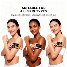 1 件/2 件/4 件香氛乳酸和竹炭手工皂，清洁沐浴皂，适用于浴室和皮肤护理 - 黑色 - 查看 11