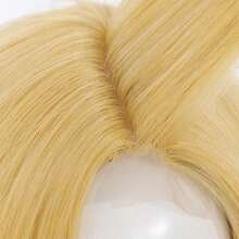 Black Wig, 12 Inch Synthetic Lace Front Wigs, Ready To Wear Pre-Toned Straight Hair Wig Midle Part Blonde Wigs Beginner Friendly Suitable For Daily Party Wear Synthetic Heat-Resistant Long Straight Wig - Multicolor - View 5