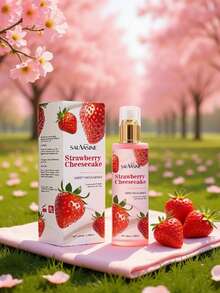 1 Stück 100ml/3,38oz Erdbeer-Duft Lufterfrischer, langanhaltender Duft, perfektes Geschenk. Große Kapazität, langanhaltend, starker Duft, geeignet für Innen- und Außenbereich, kann Gerüche in Haus, Wohnzimmer, Schlafzimmer, Badezimmer, Arbeitszimmer, Kleiderschrank, Schuhschrank, Haustierraum, Auto, Büro und Hotel beseitigen, mit Lebensmittel-, Frucht- und Blumennoten. - 100 ml - Übersicht 2