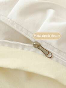 2/3 piezas Juego de ropa de cama con estampado de lazo, ultra suave y transpirable, juego de sábanas, resistente a las arrugas, tamaño completo (1 funda nórdica + 1/2 fundas de almohada, sin relleno), adecuado para todas las estaciones - suave y cómodo, adecuado para dormitorio, hogar, hotel, con cierre de cremallera y fundas de almohada, multicolor duradero, juego de ropa de cama extra grande, adecuado para la decoración de la habitación, viajes y dormitorio (niños/niñas) - Blanco - Ver 7