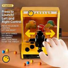 3 In 1 Desktop Marble Shooting Game, Interactive Parent-Child Toy, Compact & Portable, Best Gift - Multicolor - View 3