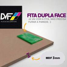 Quadros decoração novidade - flores floral minimalistas tons cores pessego - jardim - kit 3 placas MDF 20x30cm - 3pcs - Visão 4