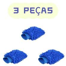 Chenille Microfiber Glove For Car Wash And Cleaning, Multipurpose, Durable - 3 miếng - Xem 1