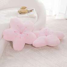 WmyMcfE 1-Pack Cute Cherry Petal Pillows Sofa Bedroom Tatami Living Room Pillow Flower Back Cushion , Halloween.Thanksgiving Gift - 40*40 粉紅色 - 查看 2