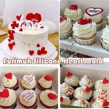 Valentine's Day Silicone Mold Set - Heart And Rectangle Shapes, Suitable For DIY Candles/Soaps/Craft Decorations - Multicolor - View 6