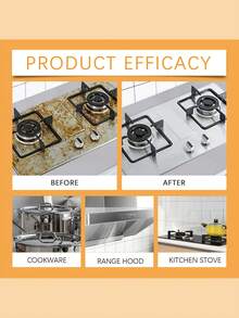 JUE FISH 多用途厨房除油清洁剂，有效去除炉灶、烤箱和灶台上的顽固油脂、油渍和污垢。 - 液體 - 查看 3