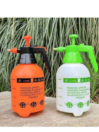 ¡Caliente! Rociador de gran capacidad de 2L, rociador con presión ajustable para jardinería y hogar