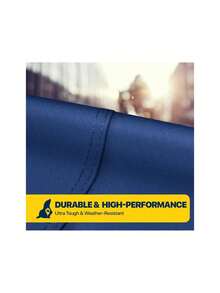 Funda Universal para Barco, Cubierta Impermeable de Grado Marino para Barcos de 14'-16' de Largo y hasta 68" de Ancho, Resistente y con Protección UV, Ideal para Botes de Pesca,41020257 - Albaricoque - Ver 6