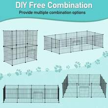 Tierkäfige - 24 Stück Schwarz - Übersicht 7