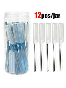 Bộ 60/12/6/3/1 món dụng cụ tỉa lông mày, dụng cụ tạo dáng lông mày đa năng có nắp bảo vệ, dao cạo, tẩy trang và triệt lông, dụng cụ tỉa lông cơ thể, tẩy tế bào chết và loại bỏ chai sạn, kéo tỉa lông mày sắc bén bằng thép không gỉ, quà tặng, đồ dùng du lịch, đồ giá rẻ, vật dụng cần thiết khi đi du lịch. - Bạc - Xem 9