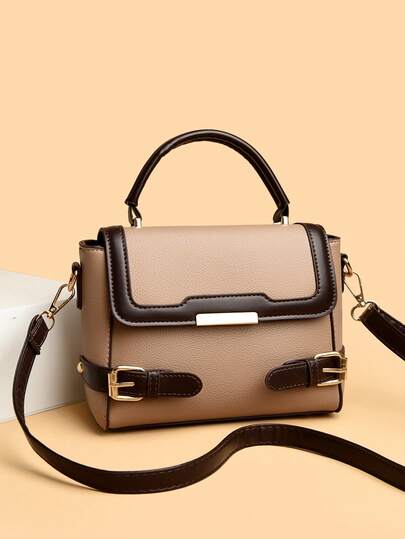 Nueva bolsa de hombro de moda retro para mujer, bolso casual de gran capacidad, elegante bolso de mano diario