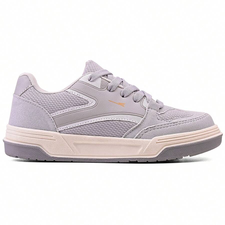 Elden Men's Casual Street Skate Original Comfortable Streetwear Sneakers ED1734 - 灰色 - 查看 1