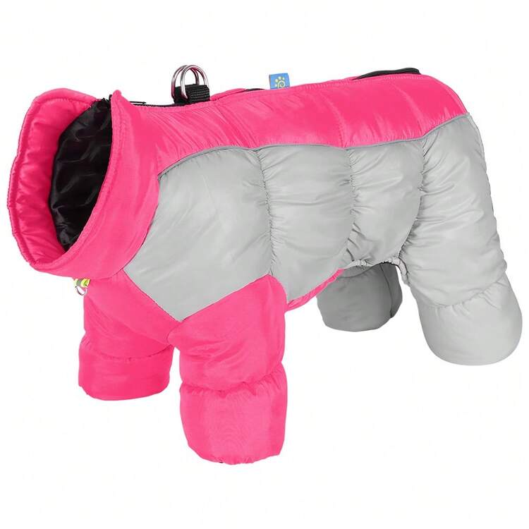 Small Dog Jacket, Warm Dog Coat, Full Body Winter Coat Snow Wear, Small Dog Four-Leg Warm Clothes, Suitable For Small Dogs In Cold Weather - Multicolor - View 28
