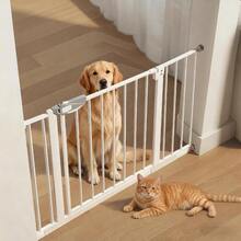 zxxabisign  De  para s y Perro Blanco Rea para Mascotas Sin Peraciones Barandal para Escaleras para Gato Anco Expande 83-123 Facil De Montar 123x78perro trepa escalera - como en la foto - Ver 9