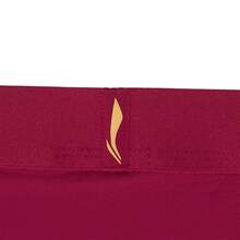 LI-NING Men's Boxer Briefs, Chinese New Year Lucky Red Dragon Print Cotton Underwear with "Daily Fortune" Waistband - 深漿紅 - 查看 6