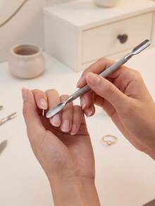 带勺角质层推棒 专业指甲角质层去除清洁器 100% 不锈钢 - 彩色 - 查看 6