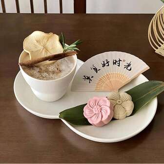 Vintage Ceramic Coffee Cup, Aussie White Latte/Cappuccino Cup, Niche Tableware, Mug & Saucer Set For Afternoon Tea