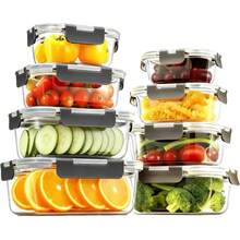 8 Glasaufbewahrungsbehälter