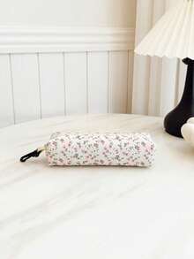 Fashionable Girl's Floral Double Backpack Combination Bag Student Schoolbag - Multicolor - View 7