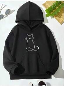 Women Sweatshirts - Black - View 2