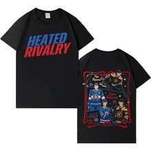 Heated Rivalry Shane Hollander‌ Ilya Rozanov Hip Hop Graphic Tshrit Mens Womens Clothing Hot Sa-Le Te - 黑色3 - 查看 1