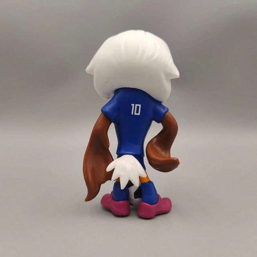 2026 World Cup Mascot Figurine 1PC, Football Goalkeeper Statue Decor, Collectible Soccer Souvenir For Canadian Fans, World Cup Memorabilia For Home Office Shelf, Sports Fan Figurine Collection Gift - B:禿鷹 - 查看 1