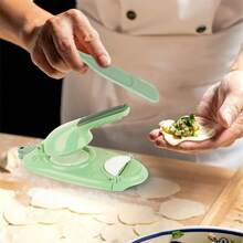 OISE ART STORE Macchina Stampo Per Gnocchi E Ravioli Pressa Per Pasta Utensile Da Cucina 2in1 - - Multicolore - Visualizzare 3