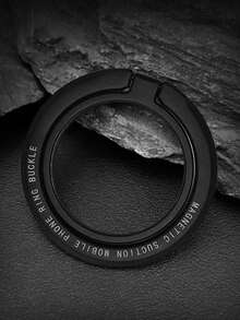 Soporte de anillo magnético de metal de aleación, agarre de dedo desmontable compatible con MagSafe, soporte horizontal y vertical de 1 segundo compatible con iPhone y la mayoría de los teléfonos inteligentes, regalo del Día de San Valentín - Multicolor - Ver 11