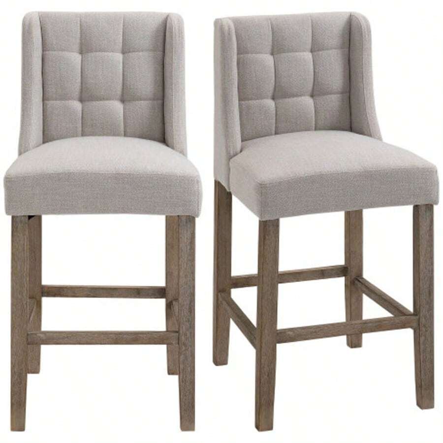 Dining Chairs - Light Grey - View 1